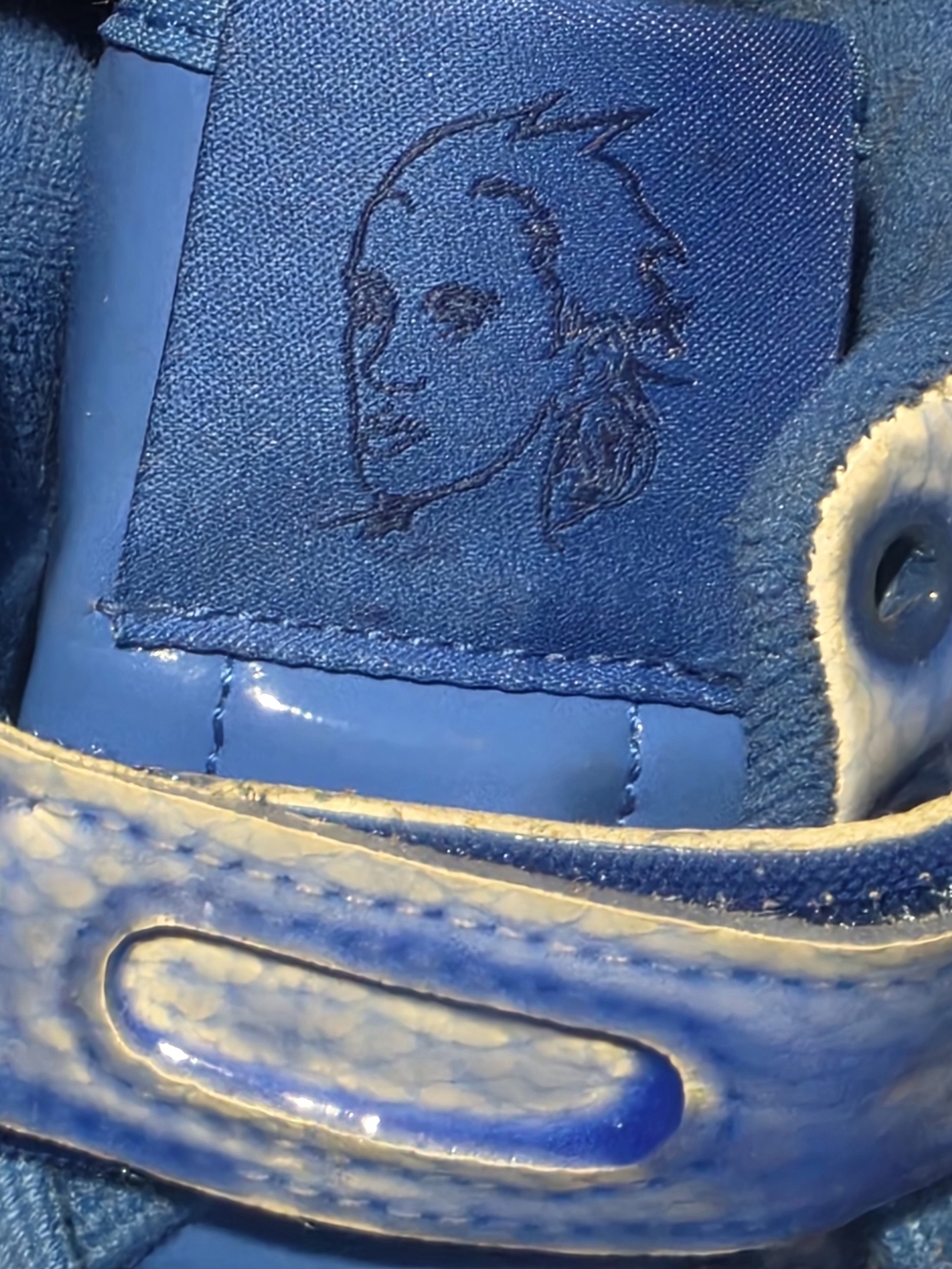 adidas Forum Hi Jeremy Scott Dipped Blue G54995 - 8.5 M / 9.5 W - NEW With Box - Picture 9 of 13